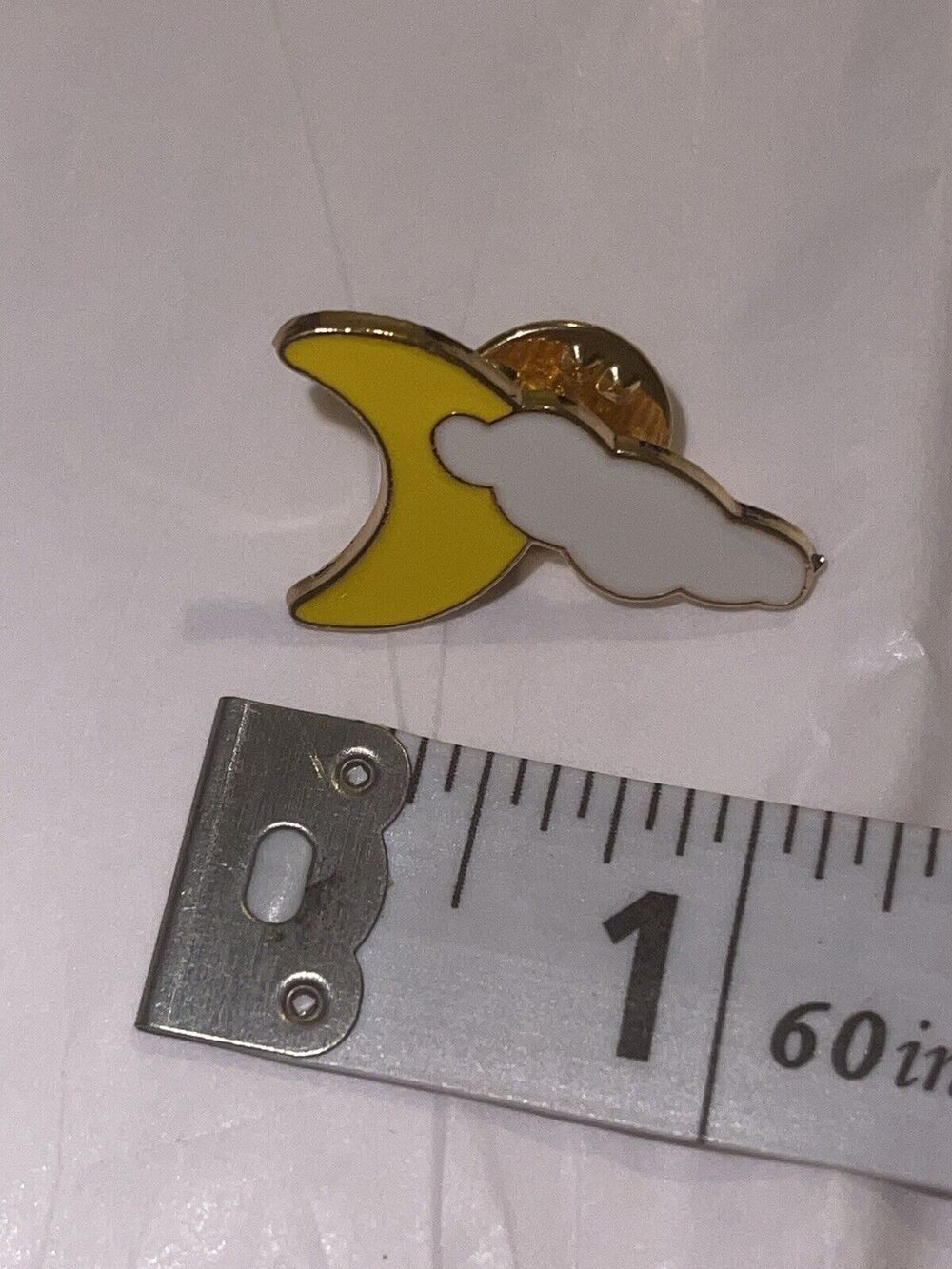 Mystical Spiritual Moon Cloud Pin Brooch